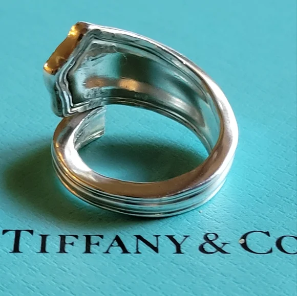 1909 Tiffany & Company Winthrop Spoon Ring in Sterling Silver #3 - Picture 7 of 14